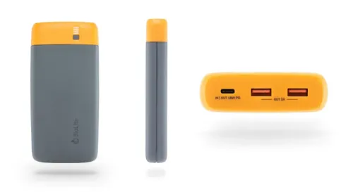 Three views of the BioLite Charge 80 PD portable charger